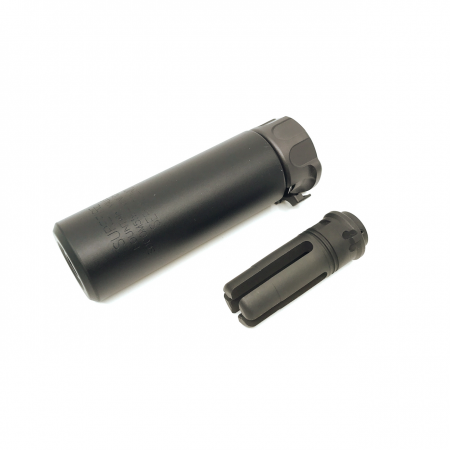 AIRSOFT ARTISAN SF STYLE 5INCH MINI SILENZIATORE nero