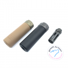 AIRSOFT ARTISAN SF STYLE 5INCH MINI SILENZIATORE col Tan