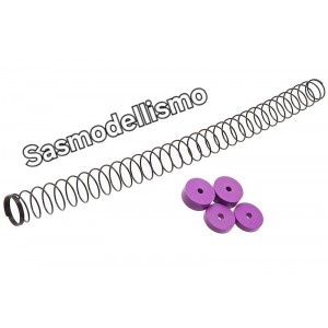 Molla, spessori buffer tube t8