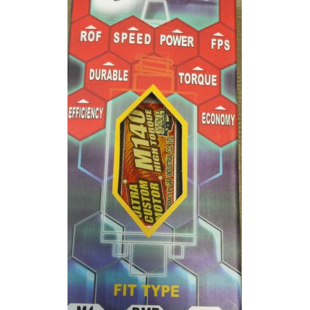 motore G&P m140  albero lungo