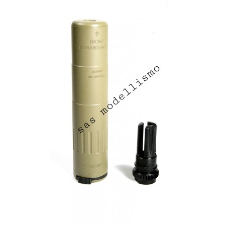 Pts mk18 mock silencer tan